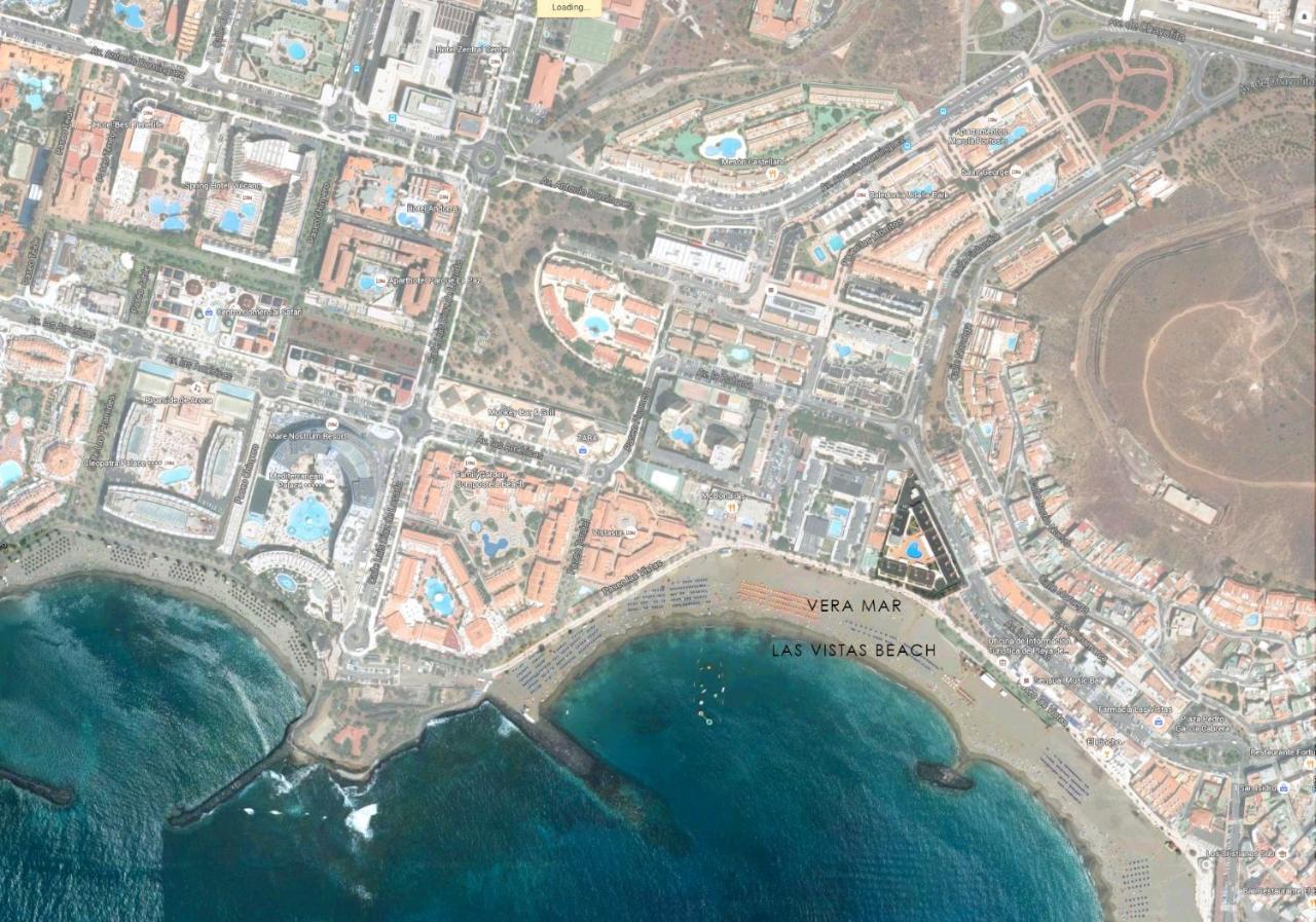 Vera Mar 9C Primera Linea Con Piscina Y Parking Los Cristianos  Luaran gambar